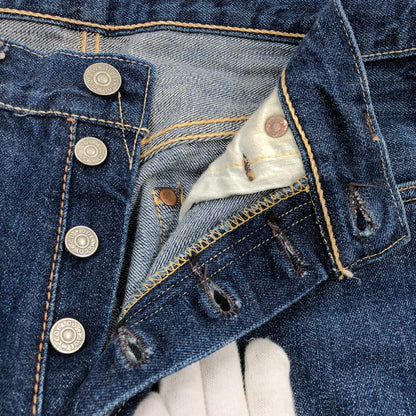【ジャンク品】【メンズ】 JOE McCOY ジョーマッコイ STRAIGHT DENIM S905XH ストレート デニムパンツ ボトムス 156-260205-hn-06-fur サイズ：W31 L36 カラー：インディゴ 万代Net店