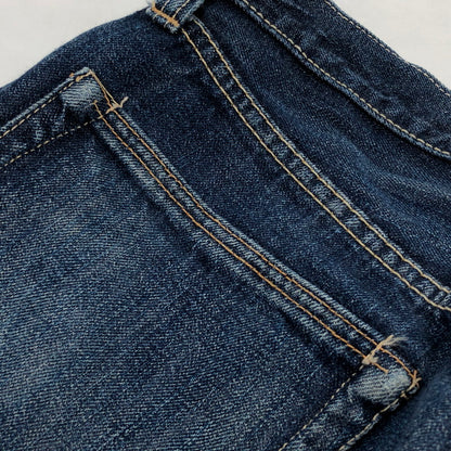 【ジャンク品】【メンズ】 JOE McCOY ジョーマッコイ STRAIGHT DENIM S905XH ストレート デニムパンツ ボトムス 156-260205-hn-06-fur サイズ：W31 L36 カラー：インディゴ 万代Net店