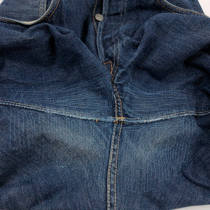 【ジャンク品】【メンズ】 JOE McCOY ジョーマッコイ STRAIGHT DENIM S905XH ストレート デニムパンツ ボトムス 156-260205-hn-06-fur サイズ：W31 L36 カラー：インディゴ 万代Net店