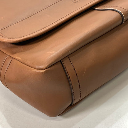 【中古品】【レディース】 COACH コーチ F70663 LEXINGTON LEATHER MAP BAG レザーショルダーバッグ ブランド カバン 180-260214-gm-25-fuz カラー：ブラウン 万代Net店
