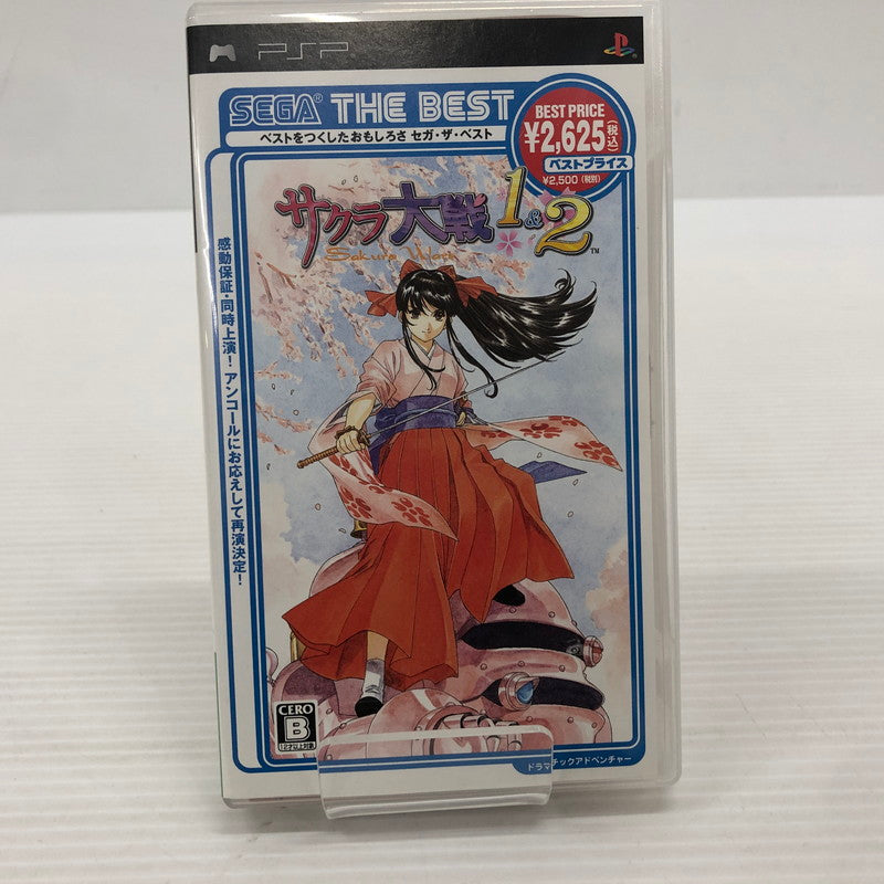 【中古品】 SEGA THE BEST サクラ大戦1&2 PSPソフト プレイステーション・ポータブル 023-260912-ns-01-teih 万代Net店
