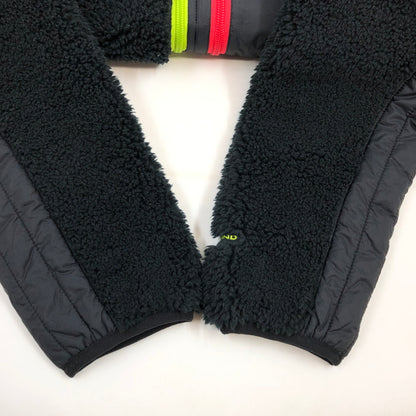【中古品】【メンズ】 COLUMBIA コロンビア ARCHER RIDGE FLEECE JACKET PM5613 アーチャーリッジ フリースジャケット ボアジャケット アウター 144-261014-hn-07-fur サイズ：M カラー：ブラック 万代Net店
