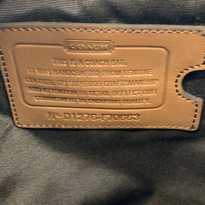 【中古品】【レディース】 COACH コーチ F70663 LEXINGTON LEATHER MAP BAG レザーショルダーバッグ ブランド カバン 180-260214-gm-25-fuz カラー：ブラウン 万代Net店