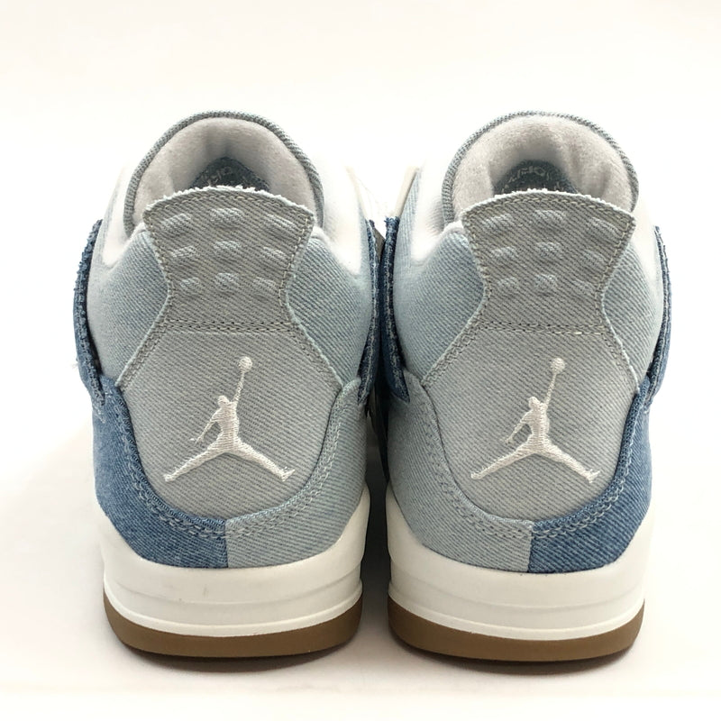 【中古美品】【メンズ】 NIKE ナイキ WOMEN'S AIR JORDAN 4 DENIM "WORN BLUE" IB6716-100 ウィメンズ エアジョーダン4 デニム ウォーンブルー スニーカー シューズ 靴 160-261014-hn-09-fur サイズ：27.5cm US10.5 カラー：ブルー/ホワイト 万代Net店