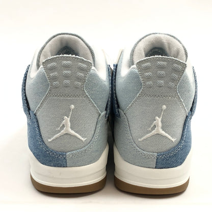 【中古美品】【メンズ】 NIKE ナイキ WOMEN'S AIR JORDAN 4 DENIM "WORN BLUE" IB6716-100 ウィメンズ エアジョーダン4 デニム ウォーンブルー スニーカー シューズ 靴 160-261014-hn-09-fur サイズ：27.5cm US10.5 カラー：ブルー/ホワイト 万代Net店