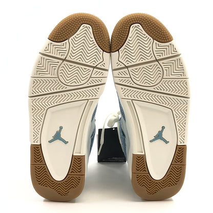 【中古美品】【メンズ】 NIKE ナイキ WOMEN'S AIR JORDAN 4 DENIM "WORN BLUE" IB6716-100 ウィメンズ エアジョーダン4 デニム ウォーンブルー スニーカー シューズ 靴 160-261014-hn-09-fur サイズ：27.5cm US10.5 カラー：ブルー/ホワイト 万代Net店