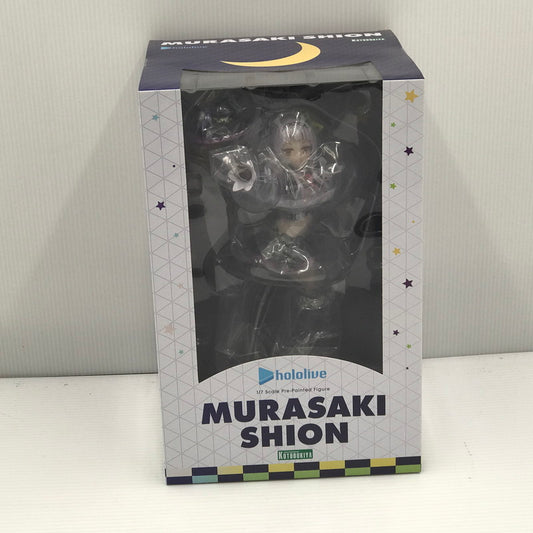 【中古美品】 コトブキヤ ホロライブプロダクション 紫咲シオン 1/7スケール 塗装済完成品 フィギュア 未開封 箱イタミあり 053-260706-ti-02-tagh 万代Net店