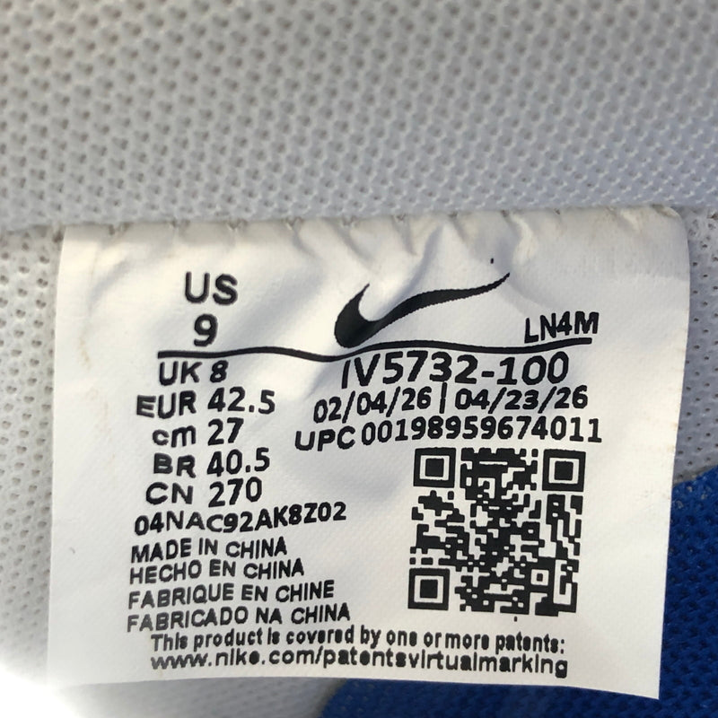 【中古品】【メンズ】 NIKE ナイキ AIR FORCE 1 LOW "GAME ROYAL" IV5732-100 エアフォース1 ロー ゲームロイヤル スニーカー シューズ 靴 160-261014-hn-10-fur サイズ：27.0cm US9 カラー：ホワイト/ブルー 万代Net店