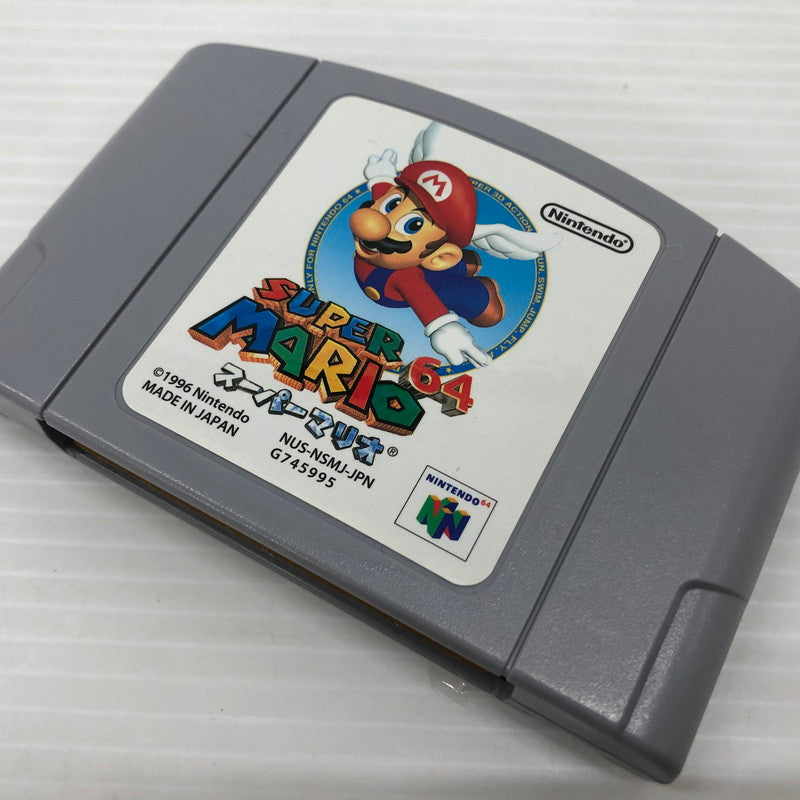 【中古品】 スーパーマリオ64 nintendo64ソフト N64 023-260912-ns-04-teih 万代Net店