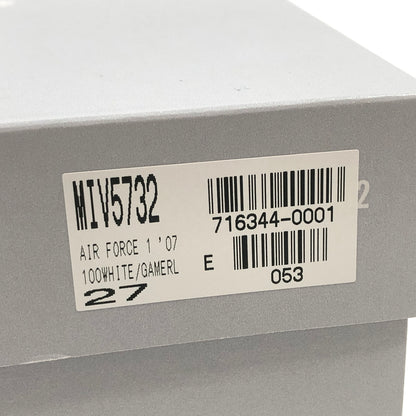【中古品】【メンズ】 NIKE ナイキ AIR FORCE 1 LOW "GAME ROYAL" IV5732-100 エアフォース1 ロー ゲームロイヤル スニーカー シューズ 靴 160-261014-hn-10-fur サイズ：27.0cm US9 カラー：ホワイト/ブルー 万代Net店