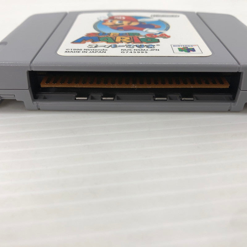 【中古品】 スーパーマリオ64 nintendo64ソフト N64 023-260912-ns-04-teih 万代Net店