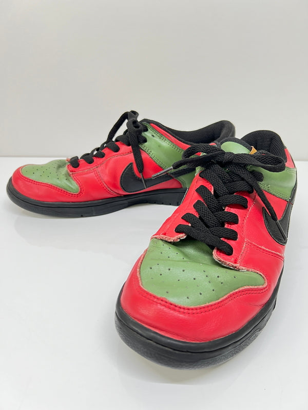 【現状渡し品】【メンズ】 NIKE ナイキ DUNK LOW ID 314875-991 2006年製 ダンクローアイディー スニーカー 靴 160-260822-YS-16-hon サイズ：28 カラー：グリーン/レッド 万代Net店