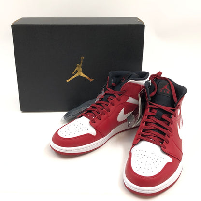 【中古美品】【メンズ】 NIKE ナイキ AIR JORDAN 1 MID "CHICAGO" 554724-605 エアジョーダン1 ミッド シカゴ スニーカー シューズ 靴 160-261014-hn-11-fur サイズ：29.0cm US11 カラー：レッド/ホワイト/ブラック 万代Net店