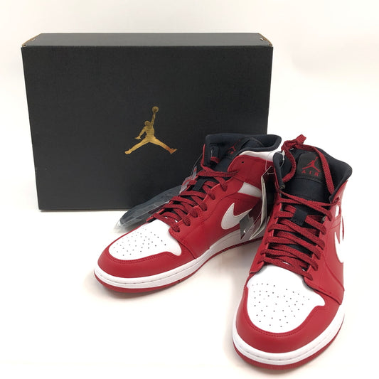 【中古美品】【メンズ】 NIKE ナイキ AIR JORDAN 1 MID "CHICAGO" 554724-605 エアジョーダン1 ミッド シカゴ スニーカー シューズ 靴 160-261014-hn-11-fur サイズ：29.0cm US11 カラー：レッド/ホワイト/ブラック 万代Net店