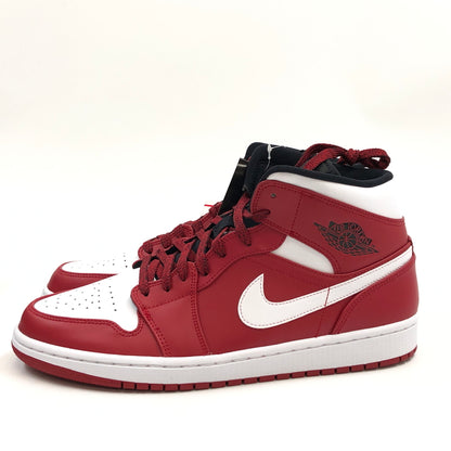 【中古美品】【メンズ】 NIKE ナイキ AIR JORDAN 1 MID "CHICAGO" 554724-605 エアジョーダン1 ミッド シカゴ スニーカー シューズ 靴 160-261014-hn-11-fur サイズ：29.0cm US11 カラー：レッド/ホワイト/ブラック 万代Net店