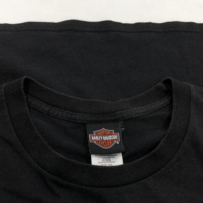 【中古品】【メンズ】 HARLEY DAVIDSON ハーレーダビッドソン c2018 ”HDMC”TEE 半袖Tシャツ トップス 146-260503-hn-03-fur サイズ：3XL カラー：ブラック 万代Net店