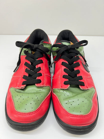 【現状渡し品】【メンズ】 NIKE ナイキ DUNK LOW ID 314875-991 2006年製 ダンクローアイディー スニーカー 靴 160-260822-YS-16-hon サイズ：28 カラー：グリーン/レッド 万代Net店