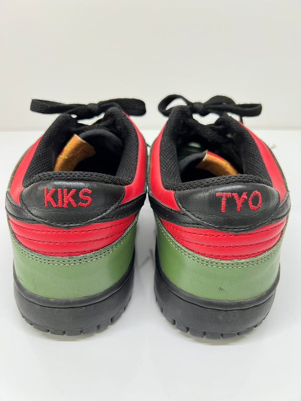 【現状渡し品】【メンズ】 NIKE ナイキ DUNK LOW ID 314875-991 2006年製 ダンクローアイディー スニーカー 靴 160-260822-YS-16-hon サイズ：28 カラー：グリーン/レッド 万代Net店
