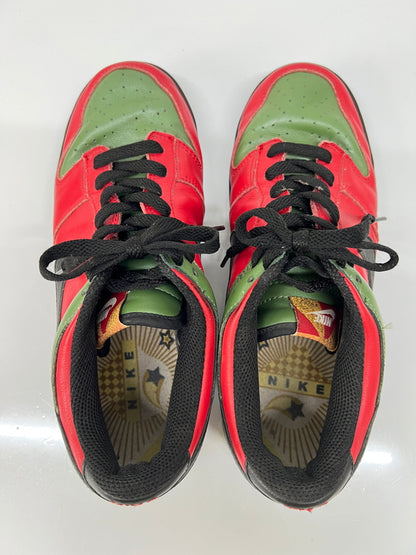 【現状渡し品】【メンズ】 NIKE ナイキ DUNK LOW ID 314875-991 2006年製 ダンクローアイディー スニーカー 靴 160-260822-YS-16-hon サイズ：28 カラー：グリーン/レッド 万代Net店