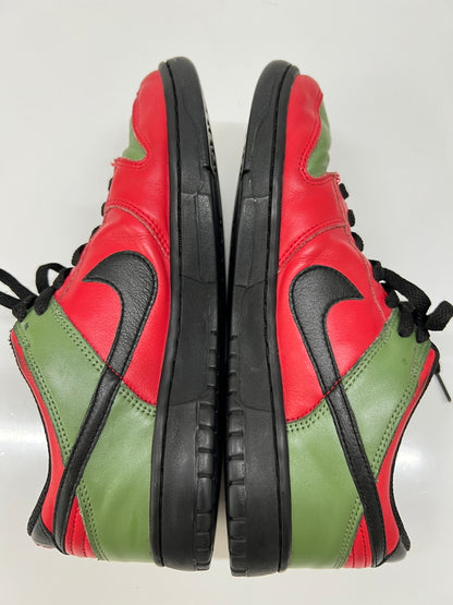 【現状渡し品】【メンズ】 NIKE ナイキ DUNK LOW ID 314875-991 2006年製 ダンクローアイディー スニーカー 靴 160-260822-YS-16-hon サイズ：28 カラー：グリーン/レッド 万代Net店