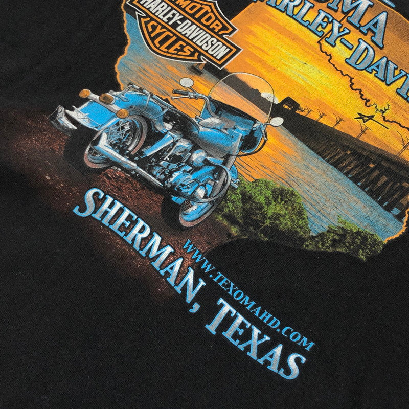 【中古品】【メンズ】 HARLEY DAVIDSON ハーレーダビッドソン c2018 ”HDMC”TEE 半袖Tシャツ トップス 146-260503-hn-03-fur サイズ：3XL カラー：ブラック 万代Net店