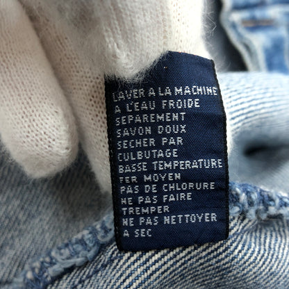 【中古品】【メンズ】 TOMMY JEANS トミージーンズ DENIM JACKET デニムジャケット Gジャン アウター 147-261014-hn-05-fur サイズ：M カラー：インディゴ 万代Net店
