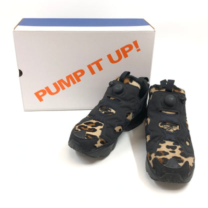 【中古品】【メンズ】 REEBOK リーボック INSTAPUMP FURY FY4724 インスタポンプフューリー スニーカー シューズ 靴 163-261014-hn-12-fur サイズ：26.5cm US8 1/2 カラー：ブラック/ブラウン系 万代Net店