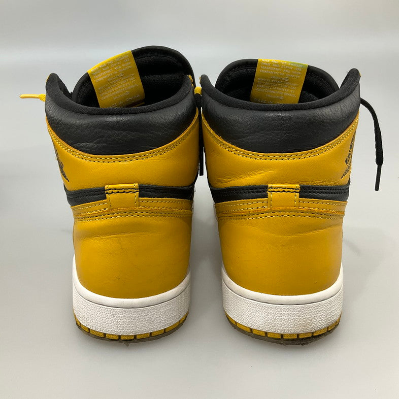 【中古品】【メンズ】 NIKE ナイキ 555088-701 AIR JORDAN 1 RETRO HIGH OG POLLEN スニーカー 160-260429-SS-10-iwa サイズ：27.5cm カラー：イエロー ブラック 万代Net店