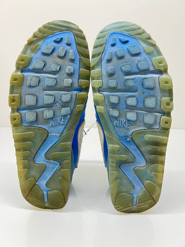 【現状渡し品】【メンズ】 NIKE ナイキ × UNDEFEATED アンディフィーテッド 別注 コラボ AIR MAX 90 CQ2289-400 エアマックス90 スニーカー 靴 166-260822-YS-17-hon サイズ：29 カラー：PACIFIC BLUE/VAST GREY 万代Net店