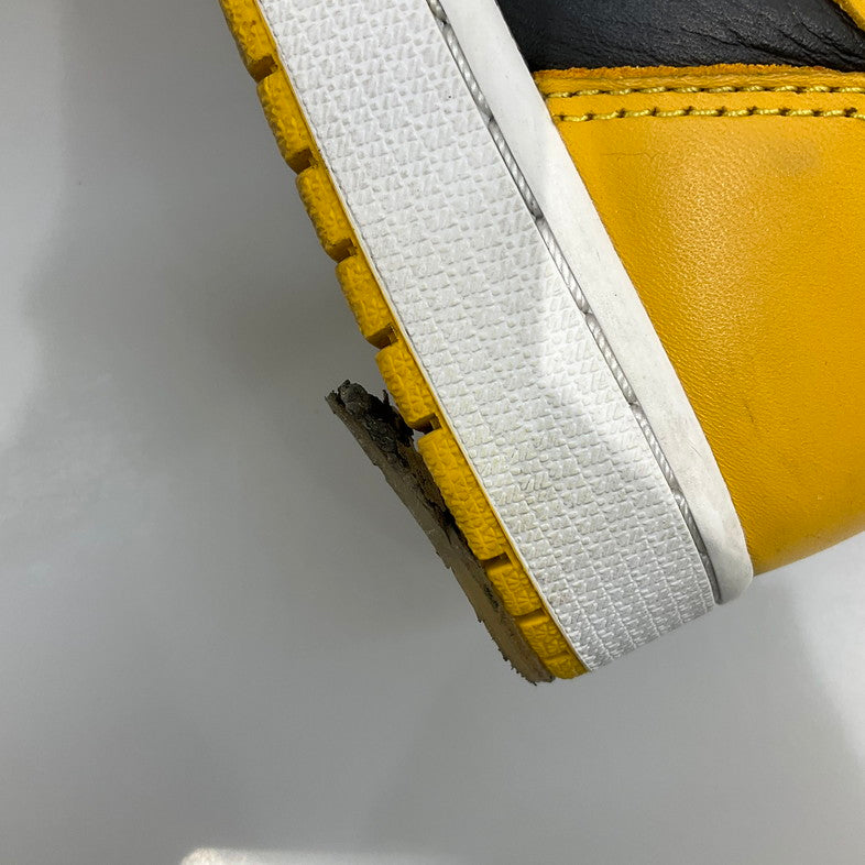 【中古品】【メンズ】 NIKE ナイキ 555088-701 AIR JORDAN 1 RETRO HIGH OG POLLEN スニーカー 160-260429-SS-10-iwa サイズ：27.5cm カラー：イエロー ブラック 万代Net店