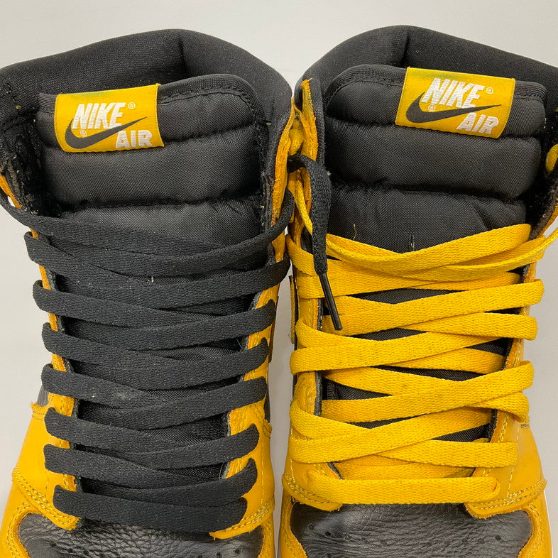 【中古品】【メンズ】 NIKE ナイキ 555088-701 AIR JORDAN 1 RETRO HIGH OG POLLEN スニーカー 160-260429-SS-10-iwa サイズ：27.5cm カラー：イエロー ブラック 万代Net店