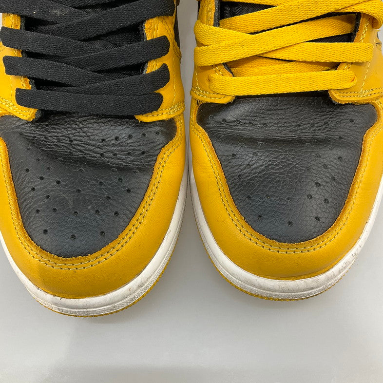 【中古品】【メンズ】 NIKE ナイキ 555088-701 AIR JORDAN 1 RETRO HIGH OG POLLEN スニーカー 160-260429-SS-10-iwa サイズ：27.5cm カラー：イエロー ブラック 万代Net店