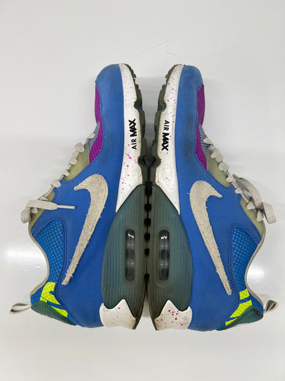 【現状渡し品】【メンズ】 NIKE ナイキ × UNDEFEATED アンディフィーテッド 別注 コラボ AIR MAX 90 CQ2289-400 エアマックス90 スニーカー 靴 166-260822-YS-17-hon サイズ：29 カラー：PACIFIC BLUE/VAST GREY 万代Net店