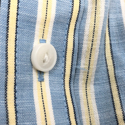 【中古品】【メンズ】 L.L.BEAN エルエルビーン L/S BD STRIPE SHIRT 500833 ボタンダウン 長袖ストライプシャツ カジュアルシャツ トップス 144-260503-hn-05-fur サイズ：M カラー：ブルー系 万代Net店