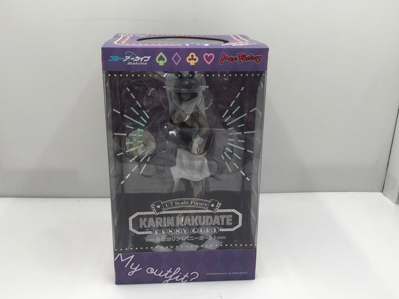 【中古美品】 マックスファクトリー ブルーアーカイブ -Blue Archive- 角楯カリン バニーガール 1/7スケール フィギュア 底面より開封済・ブリスター未開封 053-260706-ti-05-tagh 万代Net店