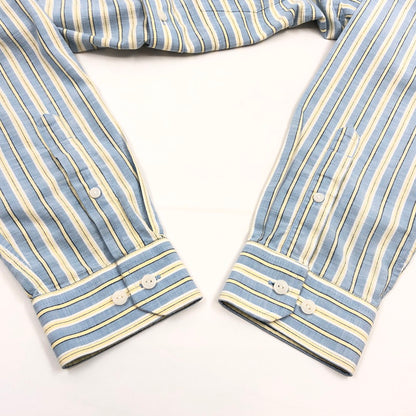 【中古品】【メンズ】 L.L.BEAN エルエルビーン L/S BD STRIPE SHIRT 500833 ボタンダウン 長袖ストライプシャツ カジュアルシャツ トップス 144-260503-hn-05-fur サイズ：M カラー：ブルー系 万代Net店