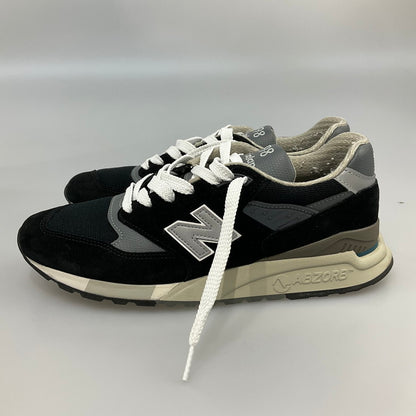 【中古品】【メンズ】 NEW BALANCE ニューバランス U998BL スニーカー 162-260429-SS-11-iwa サイズ：27.5cm カラー：ブラック 万代Net店