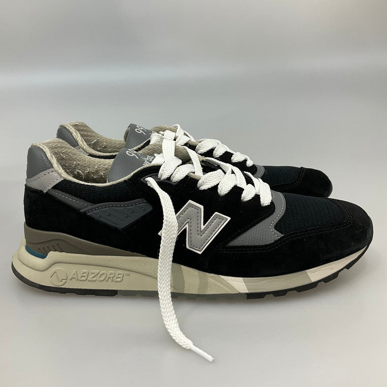 【中古品】【メンズ】 NEW BALANCE ニューバランス U998BL スニーカー 162-260429-SS-11-iwa サイズ：27.5cm カラー：ブラック 万代Net店