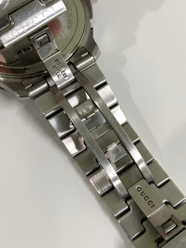 【中古品】【メンズ】 GUCCI グッチ 126.2 Gタイムレス スポーツクォーツ腕時計 ウォッチ 197-240711-me-19-min カラー：シルバー/ブラック 万代Net店