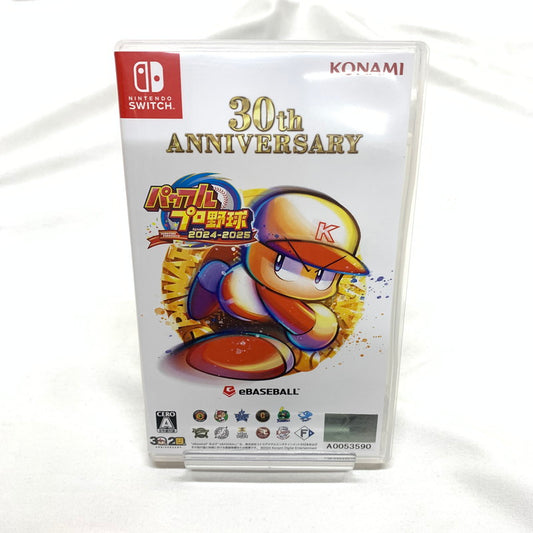 【中古美品】 パワフルプロ野球2024-2025 Switch ゲーム [CERO区分_A / 全年齢対象商品] 029-250327-kn-1-oto 万代Net店