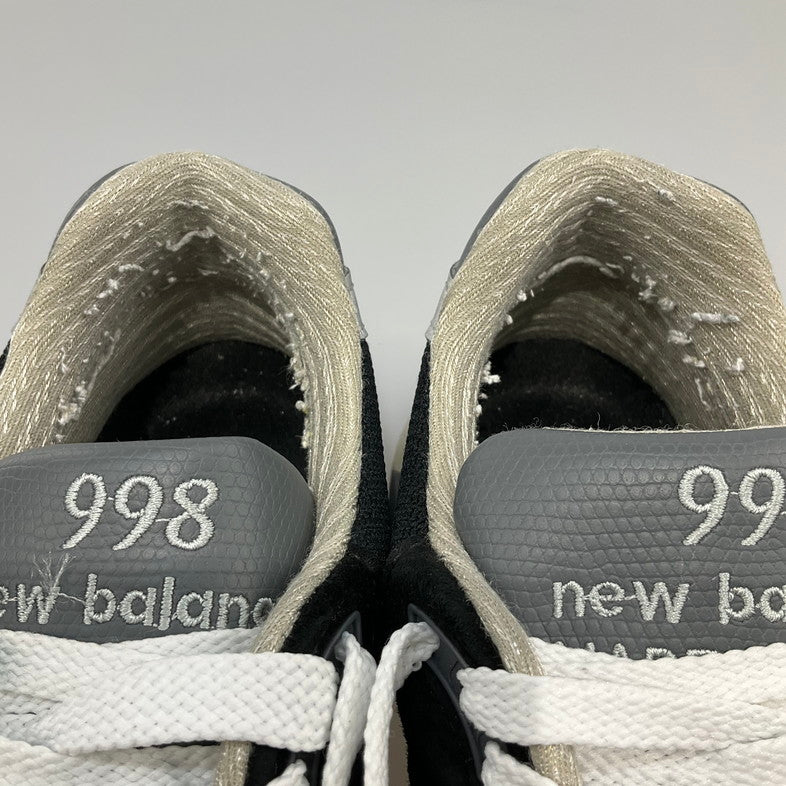 【中古品】【メンズ】 NEW BALANCE ニューバランス U998BL スニーカー 162-260429-SS-11-iwa サイズ：27.5cm カラー：ブラック 万代Net店