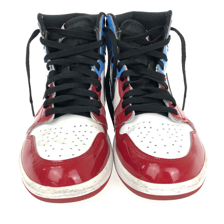 【中古品】【メンズ】 NIKE ナイキ CK5666-100 AIR JORDAN 1 HIGH OG FEARLESS 靴 スニーカー ホワイト レッド ブルー ブラック ハイカット エアジョーダン 160-241211-SY-06-iwa サイズ：28.0cm 万代Net店
