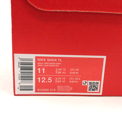 【中古品】【メンズ】 NIKE ナイキ SHOX TL "Wolf Grey" AV3595-015 ショックス TL ウルフグレー スニーカー シューズ 靴 160-260207-hn-01-fur サイズ：29.0cm US11 カラー：グレー系 万代Net店