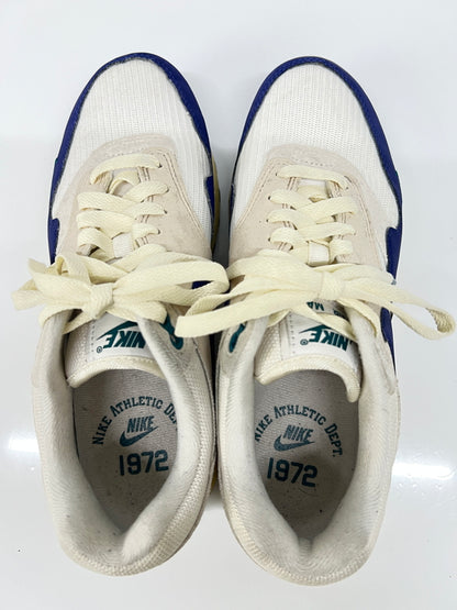 【中古品】【メンズ】 NIKE ナイキ AIR MAX 1 ATHLETIC DEPARTMENT FQ8048-133 エアマックス1 アスレチックデパートメント スニーカー 靴 160-260822-YS-19-hon サイズ：25.5 カラー：SAIL/DEEP ROYAL BLUE-LT OREWOOD BRN 万代Net店