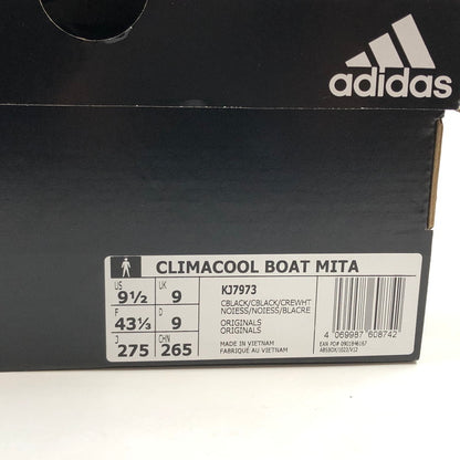 【中古品】【メンズ】 ADIDAS ORIGINALS アディダスオリジナルス × MITA SNEAKERS ミタスニーカーズ CLIMACOOL BOAT MITA KJ7973 クライマクール ボート ミタ 161-260503-hn-07-fur サイズ：27.5cm US9 1/2 カラー：ブラック/ホワイト 万代Net店