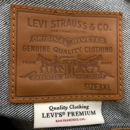 【中古美品】【メンズ】 JOURNAL STANDARD ジャーナルスタンダード × LEVI’S リーバイス 別注 TYPE 2nd JKT セカンド デニムジャケット アウター 147-260207-hn-02-fur サイズ：3XL カラー：インディゴ 万代Net店