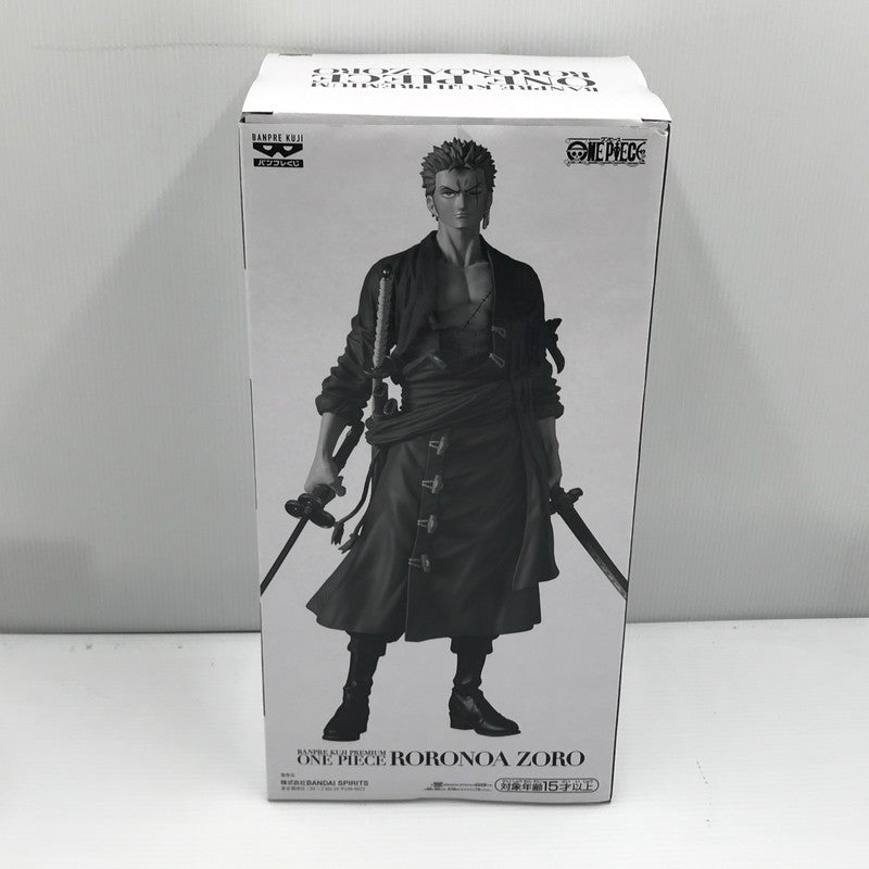【中古美品】 バンプレくじPREMIUM ワンピース ロロノア・ゾロ A賞 ブラシカラー 未開封 047-260706-ti-07-tagh 万代Net店