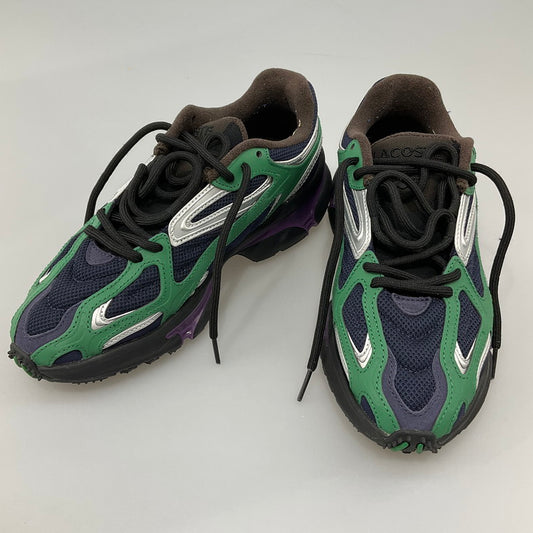 【中古品】【メンズ】 LACOSTE ラコステ スニーカー L003 2K24 1 SMA 箱無し 本体のみ 162-260429-SS-13-iwa サイズ：26.5cm カラー：グリーン ネイビー 万代Net店