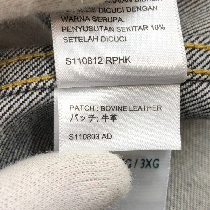 【中古美品】【メンズ】 JOURNAL STANDARD ジャーナルスタンダード × LEVI’S リーバイス 別注 TYPE 2nd JKT セカンド デニムジャケット アウター 147-260207-hn-02-fur サイズ：3XL カラー：インディゴ 万代Net店