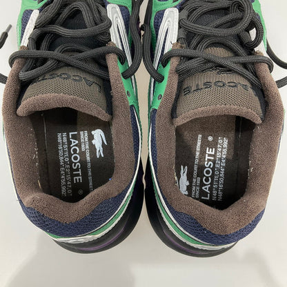 【中古品】【メンズ】 LACOSTE ラコステ スニーカー L003 2K24 1 SMA 箱無し 本体のみ 162-260429-SS-13-iwa サイズ：26.5cm カラー：グリーン ネイビー 万代Net店